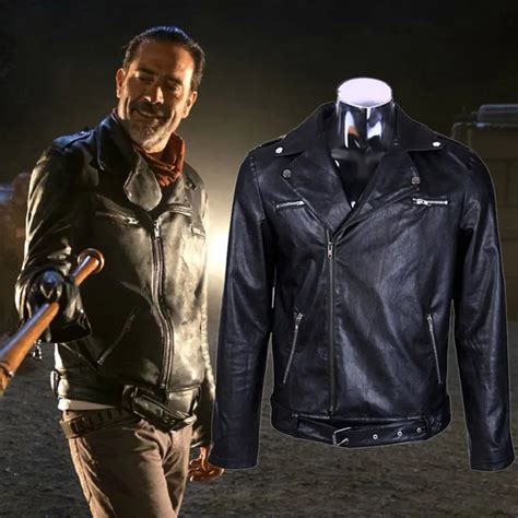 negan replica jacket|negan leather jacket.